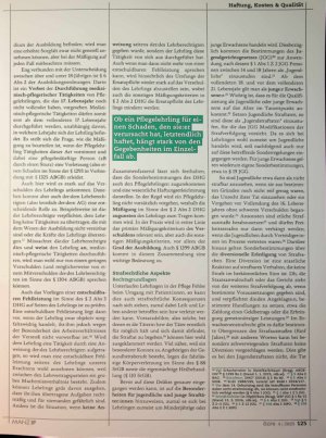 Vorschauseite 4: Rechtliche Konsequenzen beiPflegefehlern während der Pflegelehre