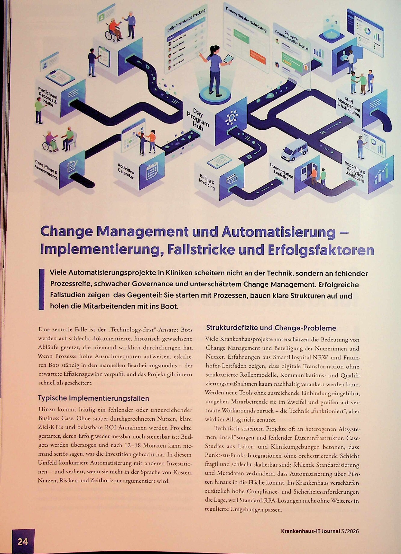 Vorschauseite 1: Change Management und Automatisierung – Implementierung, Fallstricke und Erfolgsfaktoren