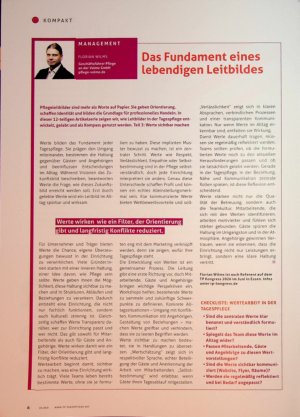 Vorschauseite 1: Das Fundament eines lebendigen Leitbildes