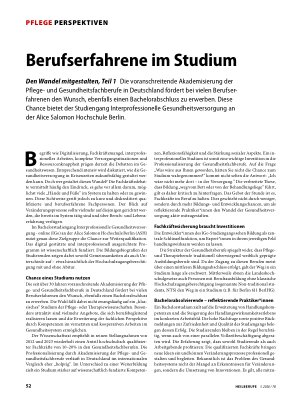 Vorschauseite 1: Berufserfahrene im Studium