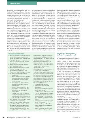 Vorschauseite 3: ME/CFS & PCS: Pacing ist das A und O in jeder Therapie