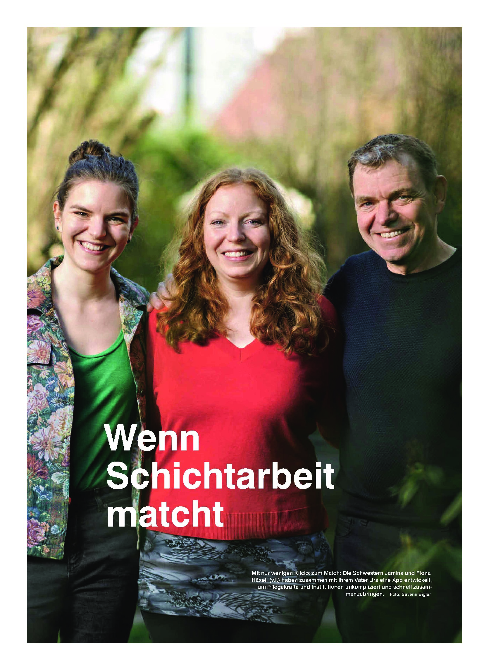 Vorschauseite 1: Wenn Schichtarbeit matcht