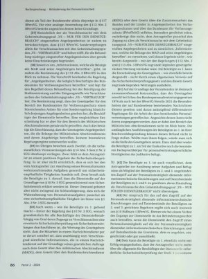 Vorschauseite 5: Zum Personalvertretungsrecht Behinderung der Personalratsarbeit