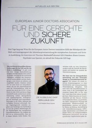 Vorschauseite 1: Für eine gerechte und sichere Zukunft