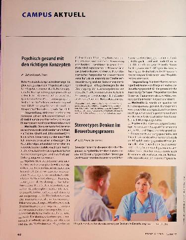 Vorschauseite 1: Campus Aktuell