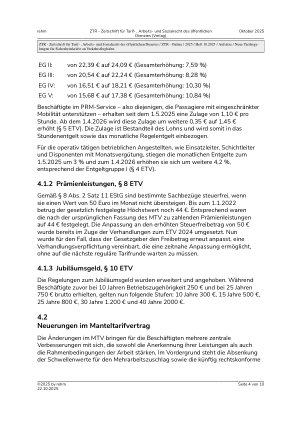 Vorschauseite 4: Neue Tarifregelungen für Sicherheitskräfte an Verkehrsflughäfen