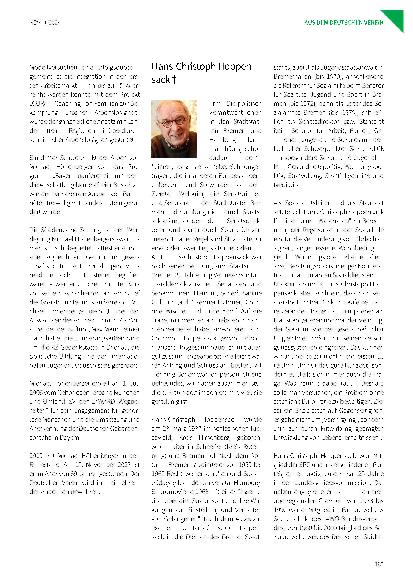 Vorschauseite 2: Persönliche Nachricht von Michael Höhenberger †