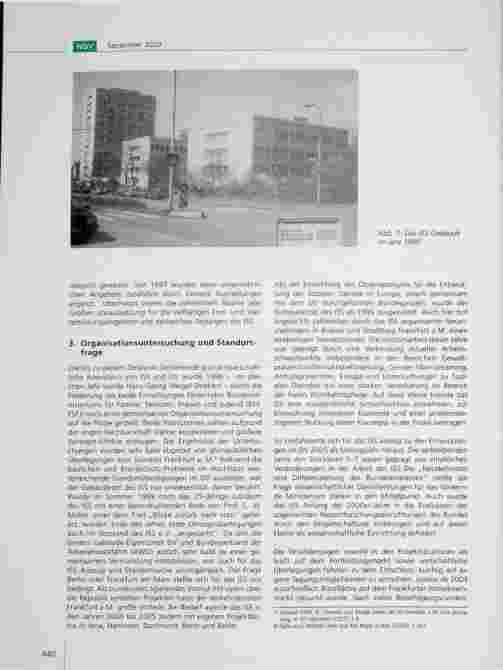 Vorschauseite 3: Das Institut für Sozialarbeit und Sozialpädagogik (BSS) im Victor Gollancz-Haus in Frankfurt am Main.