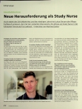 Vorschauseite 1: Neue Herausforderung als Study Nurse