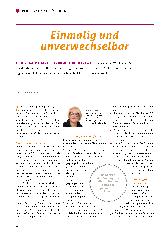 Vorschauseite 1: Einmalig und unverwechselbar
