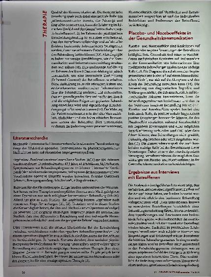 Vorschauseite 3: Subakromiales Impingement-Syndrom: operative versus konservative Therapie. Kommunikative Einflussfaktoren auf die Entscheidungsfindung Betroffener.