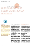 Vorschauseite 3: Kleine und mittlere Geburtsverletzungen vermeiden