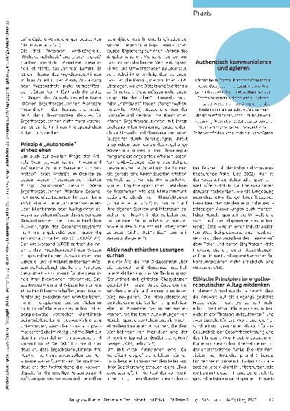 Vorschauseite 4: Ethische Prinzipien im ergotherapeutischen Alltag mitdenken