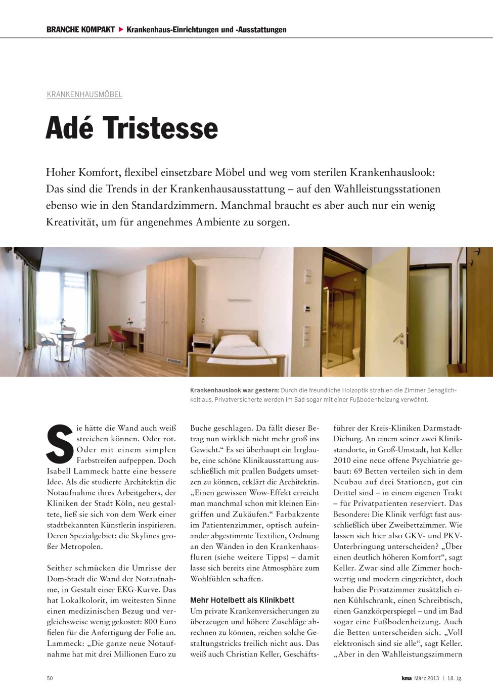 Vorschauseite 1: Adé Tristesse