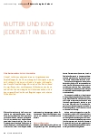 Vorschauseite 1: Mutter und Kind jederzeit im Blick