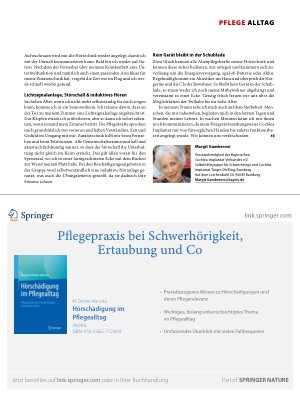 Vorschauseite 2: Inklusion für Hörbehinderte – was ist zu tun?