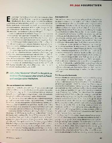 Vorschauseite 2: " Stambulant"- das Mitpflege-Heim