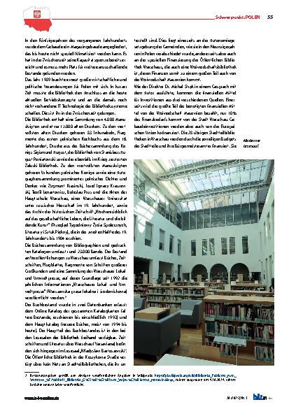 Vorschauseite 2: Eine Öffentliche Bibliothek zwischen Tradition und Moderne