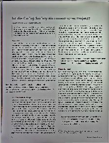 Vorschauseite 1: Ist die Caring Society ein romantisches Projekt?