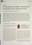 Vorschauseite 1: Verknüpfung von Arbeitsund Gesundheitsförderung im Jobcenter Essen