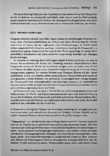 Vorschauseite 5: Pflegewissenschaftliche Politikberatung - Konzepte, Erfahrungen und Perspektiven