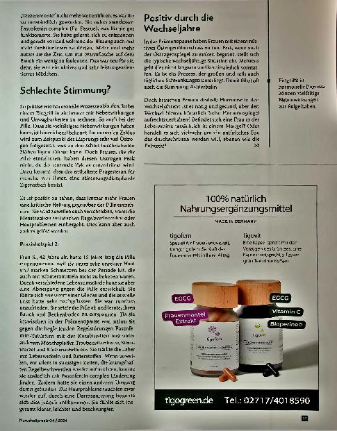 Vorschauseite 3: Hormon - Achterbahn: Der weibliche Zyklus im Lauf des Lebens