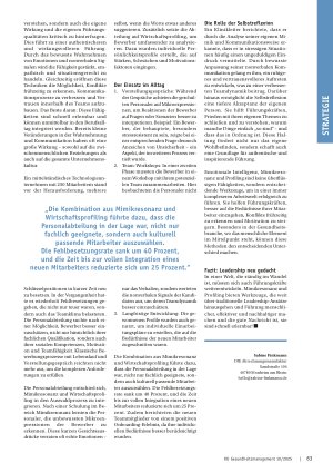 Vorschauseite 2: Leadership der Zukunft Wie Mimikresonanz und Profiling Führungskräfte stärken