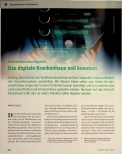 Vorschauseite 1: Das digitale Krankenhaus soll kommen.
