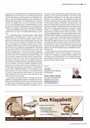 Vorschauseite 3: Mindestmengenregelungen für die Versorgung von Frühgeborenen in Kliniken