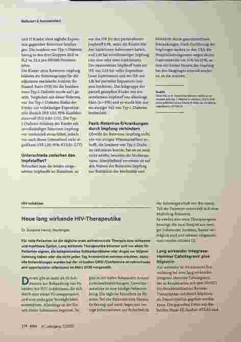 Vorschauseite 1: Neue langwirkende HIV-Therapeutika