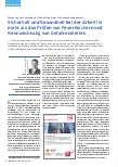 Vorschauseite 1: Sicherheit und Gesundheit bei der Arbeit ist mehr als das Prüfen von Feuerlöschern und Kennzeichnung von Gefahrenstellen.
