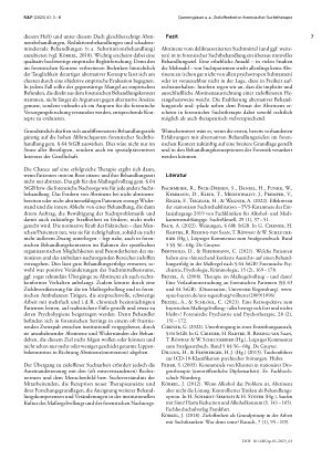 Vorschauseite 5: Zieloffenheit in forensischer Suchttherapie – Alternativen zur impliziten Abstinenzorientierung sind rechtlich zulässig und therapeutisch sinnvoll