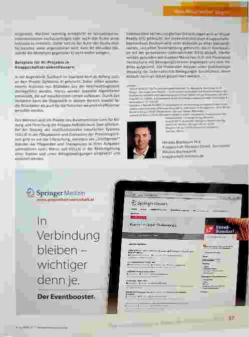 Vorschauseite 3: Mein neuer Kollege, der Roboter.