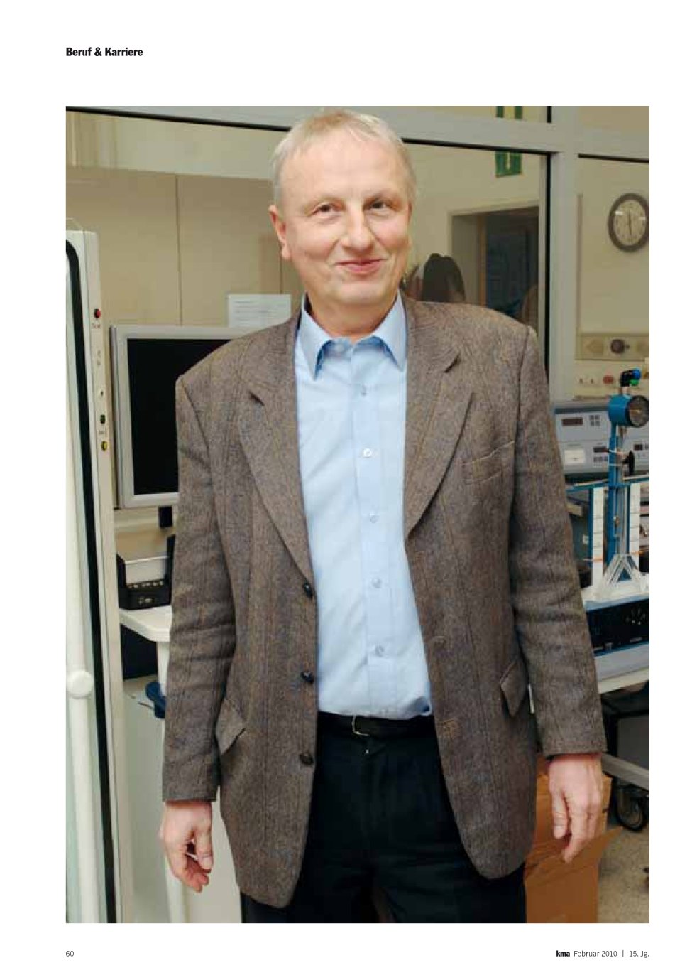 Vorschauseite 1: Uvo Hölscher: Kämpfer für Patientensicherheit