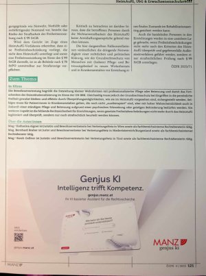 Vorschauseite 5: Institutionalisierte Eingriffe in das Grundrecht auf persönliche Freiheit abseits des HeimAufG
