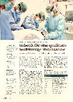 Vorschauseite 1: Robotik für eine qualitativ hochwertige Mobilisation. Verbesserte Regeneration eines COVID-19-Patienten mit ECMO-Therapie.