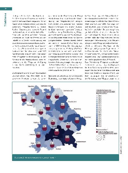 Vorschauseite 2: Monitoring Pflegepersonalbedarf in Bayern II: Belastbare Empirie für Gesundheitswesen und Langzeitpflege