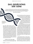 Vorschauseite 1: Das Gedächtnis der Gene