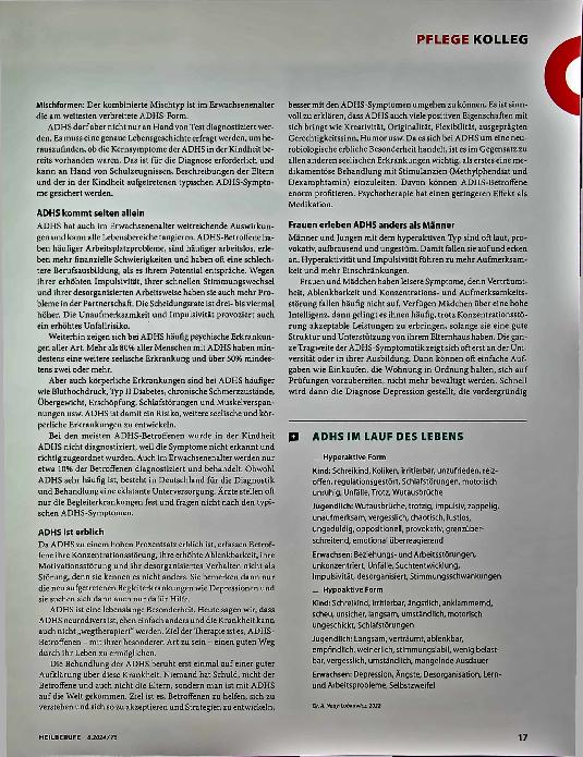 Vorschauseite 2: Leben mit ADHS