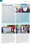 Vorschauseite 1: Protest vor der Wahl