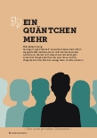 Vorschauseite 1: Ein Quäntchen mehr
