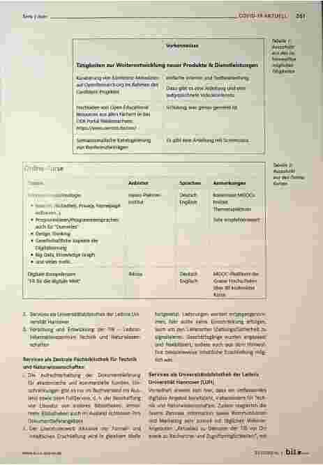 Vorschauseite 2: TIB - Leibniz-Informationszentrum Technik und Naturwissenschaften und Universitätsbibliothek Hannover