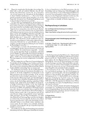 Vorschauseite 4: Unterbringung in einem psychiatrischen Krankenhaus; Darlegung der Anordnungsvoraussetzungen