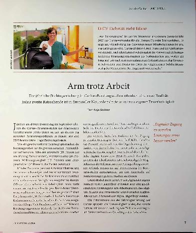 Vorschauseite 1: Arm trotz Arbeit