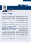 Vorschauseite 1: Neue Wege in der Pflege