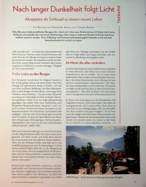 Vorschauseite 2: Nach langer Dunkelheit folgt Licht Akzeptanz als Schlüssel zu einem neuen Leben