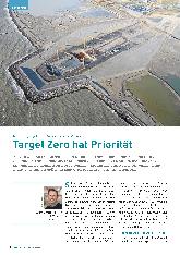Vorschauseite 1: Mammutprojekt mit Arbeitsschutz-Vision Target Zero hat Priorität