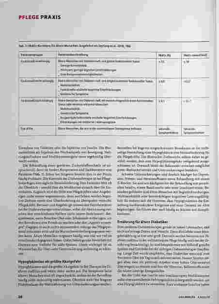 Vorschauseite 2: Der ältere Diabetes-Patient: Multiprofessionell therapiert