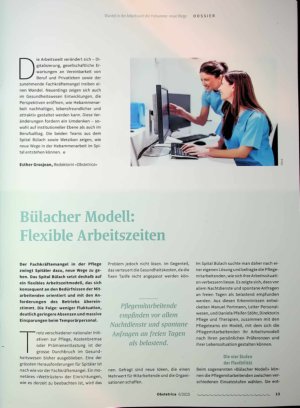 Vorschauseite 2: Wandel in der Arbeitswelt der Hebamme: neue Wege