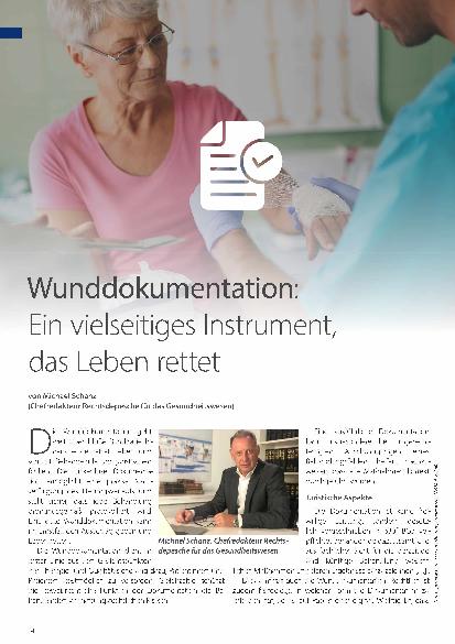 Vorschauseite 1: Wunddokumentation: Ein vielseitiges Instrument, das Leben rettet
